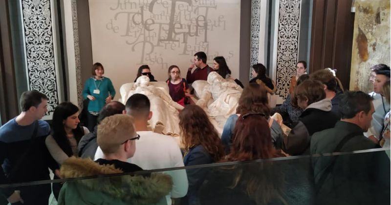 Foto de grupo de visita guiada